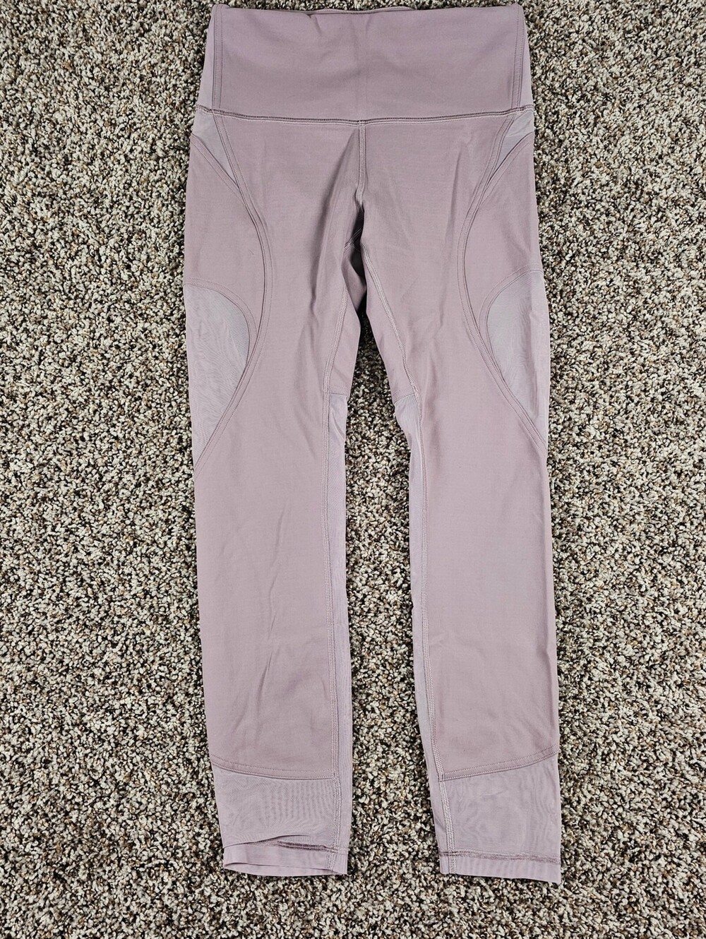 Lululemon Wunder Train Mesh Panel High-Rise Tight Womens Sz 6 Light Purple